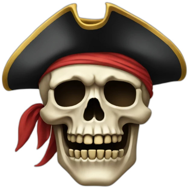 pirate-skeleton-head emoji