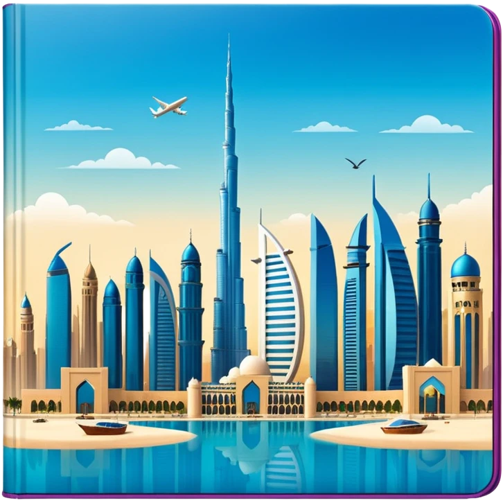 guide to traveling to Dubai emoji