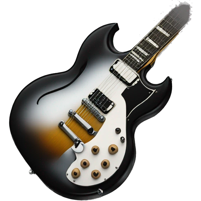 GIBSON SG TUTTA NERA emoji
