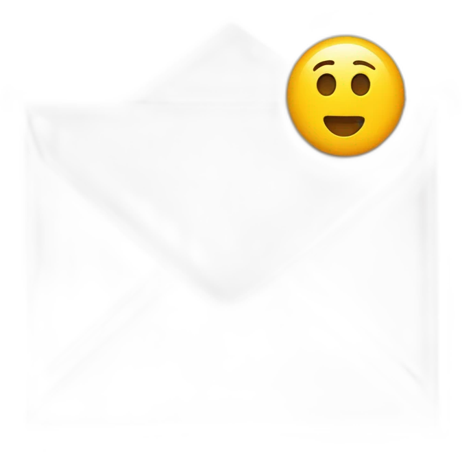 Personalized mail emoji