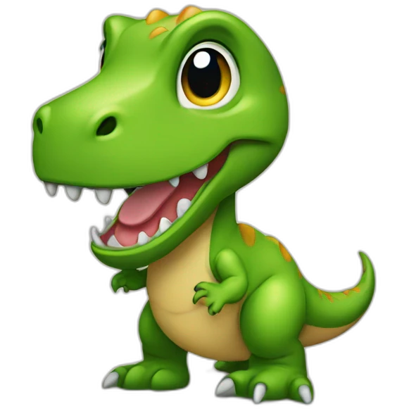 baby trex emoji