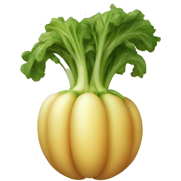 a bit taken from a vegetable emoji