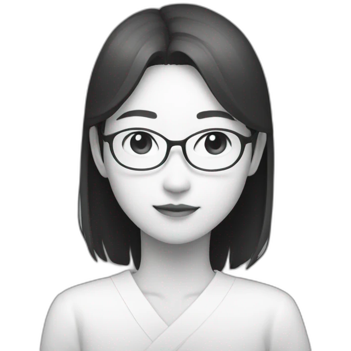 yosano-akiko-monochrome emoji