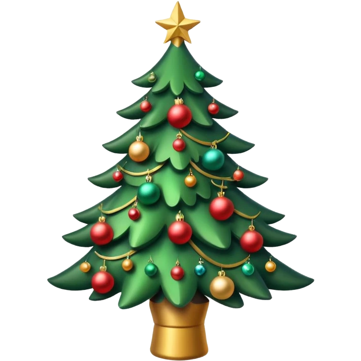 Christmas tree emoji