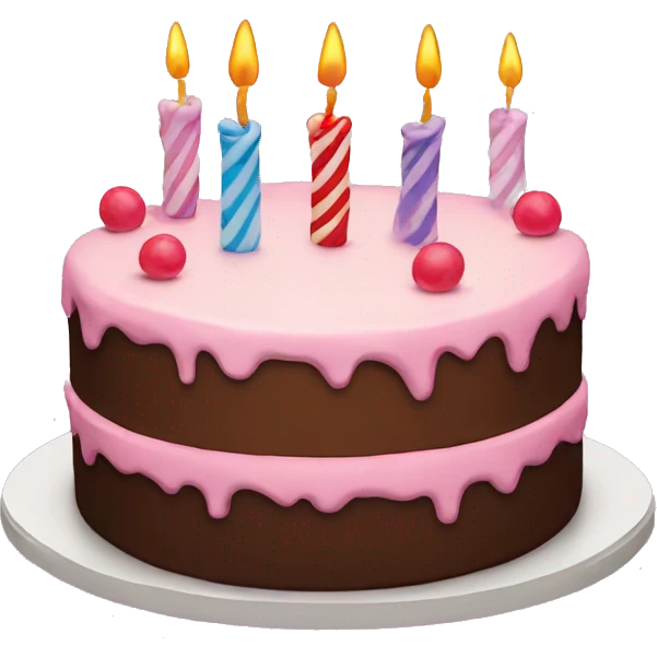 Birthday cake emoji