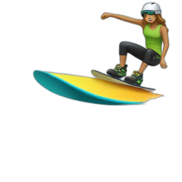 wake board emoji