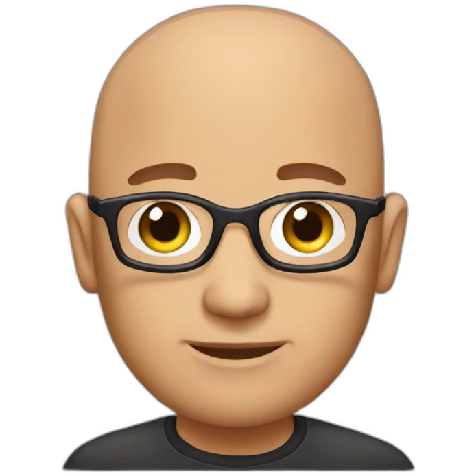 bald podcaster emoji