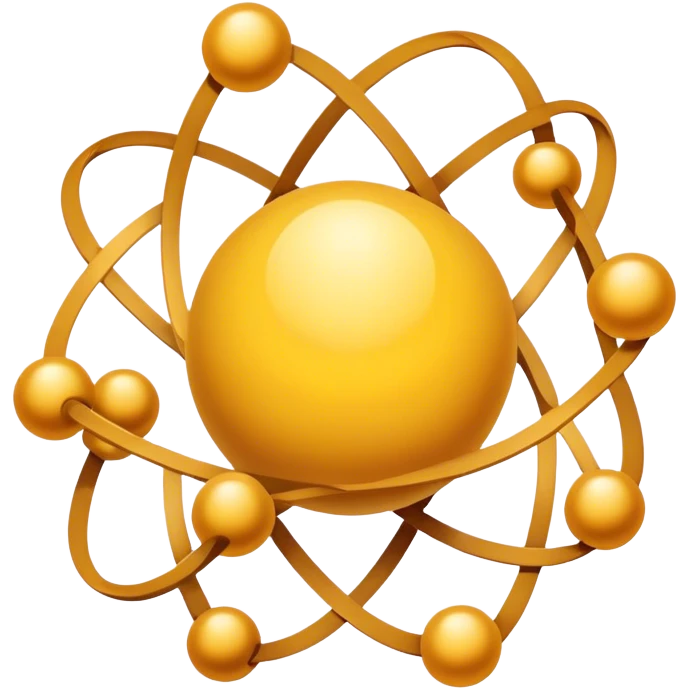 book of powerful yellow beige atom magical emoji