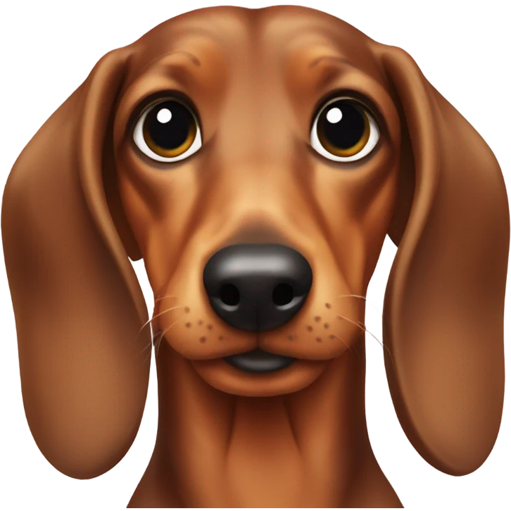 Miniature daschund  emoji