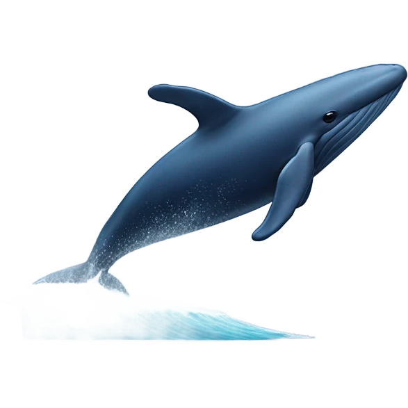 whale surfing  emoji