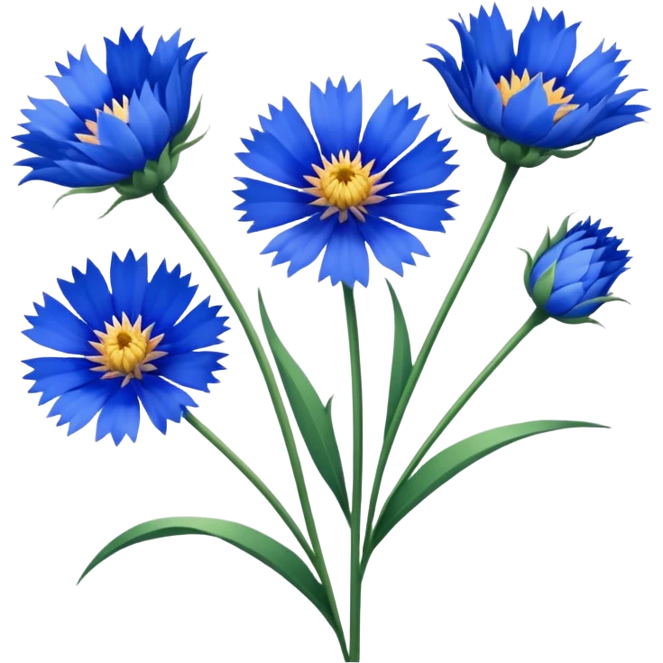 cornflowers emoji