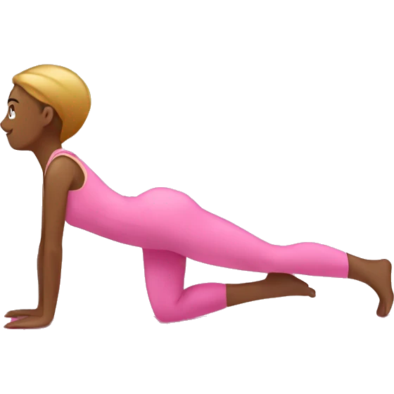 PILATES pink emoji