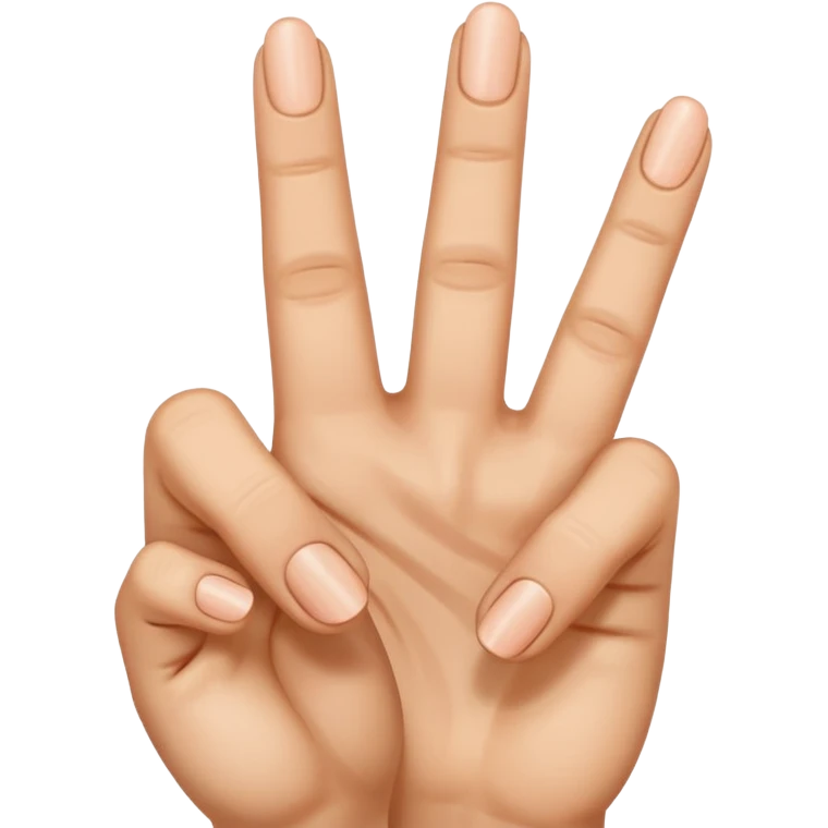 Two hands showing the middle finger emoji