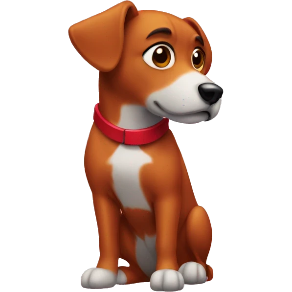 red alert dog emoji