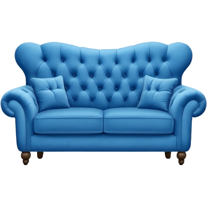 blue cozy sofa emoji