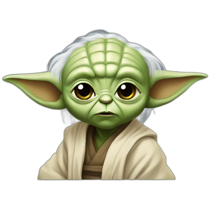 Bebe yoda mort emoji
