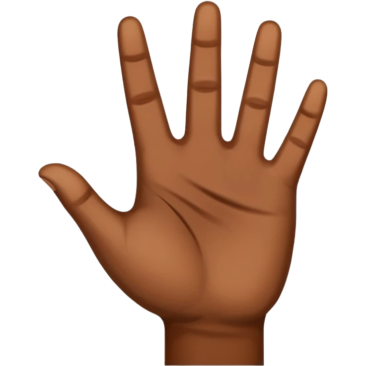 Half-raised 👍 emoji