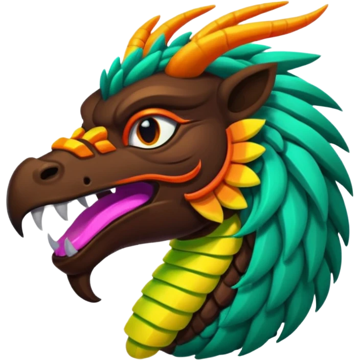 ketzalcoalt colores neon hambriento emoji