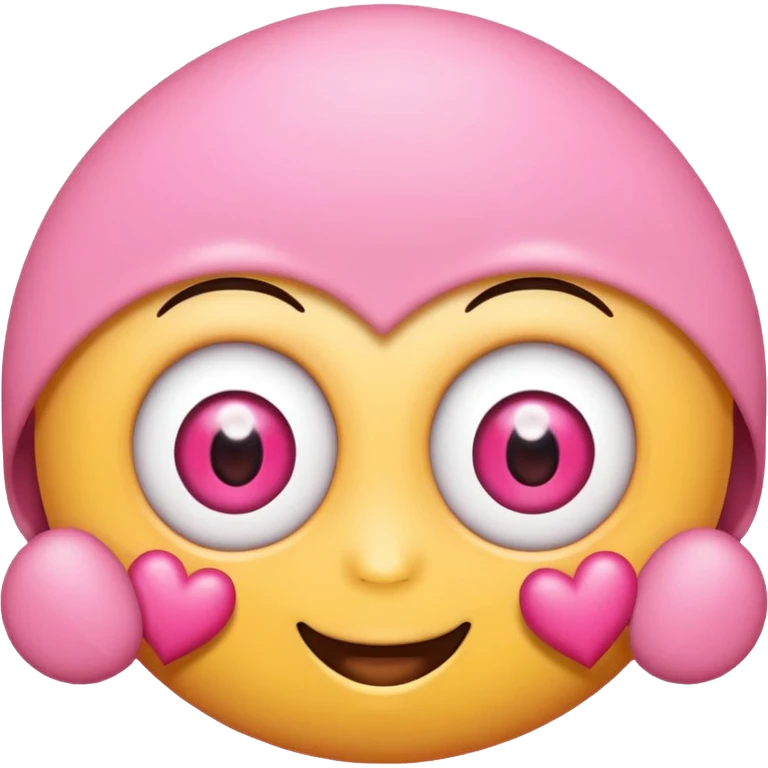 I need the eye roll emoji but add some hearts to make it lovely. Almost like a playful eye roll. Make sure it is rolling its eyes like this emoji 🙄 emoji