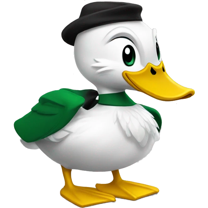 Oregon duck mascot emoji
