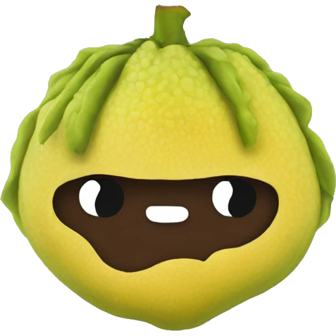 a jackfruit emoji emoji