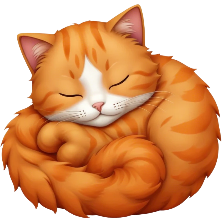 Cat sleep emoji