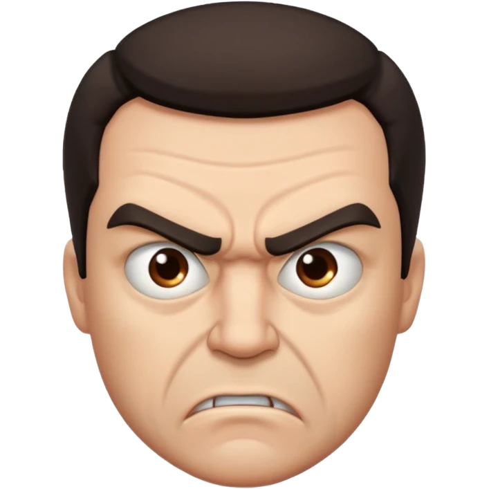 angry man  emoji