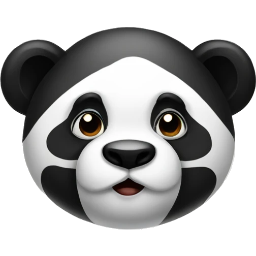 panda salivate emoji