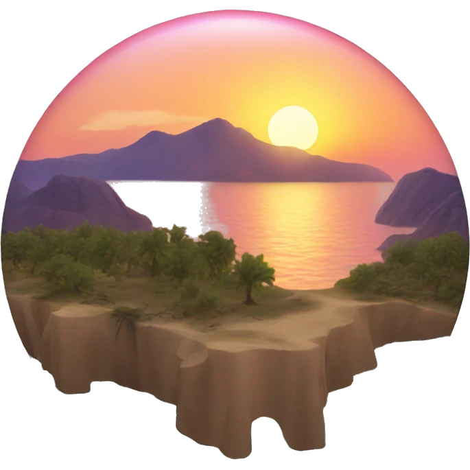 sunset  emoji