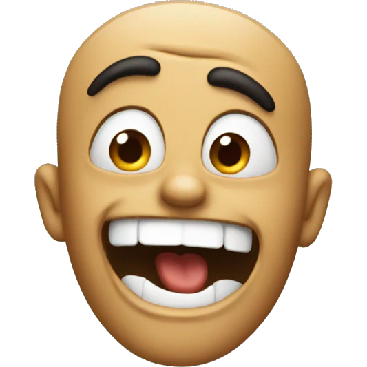 Mad and excited  emoji