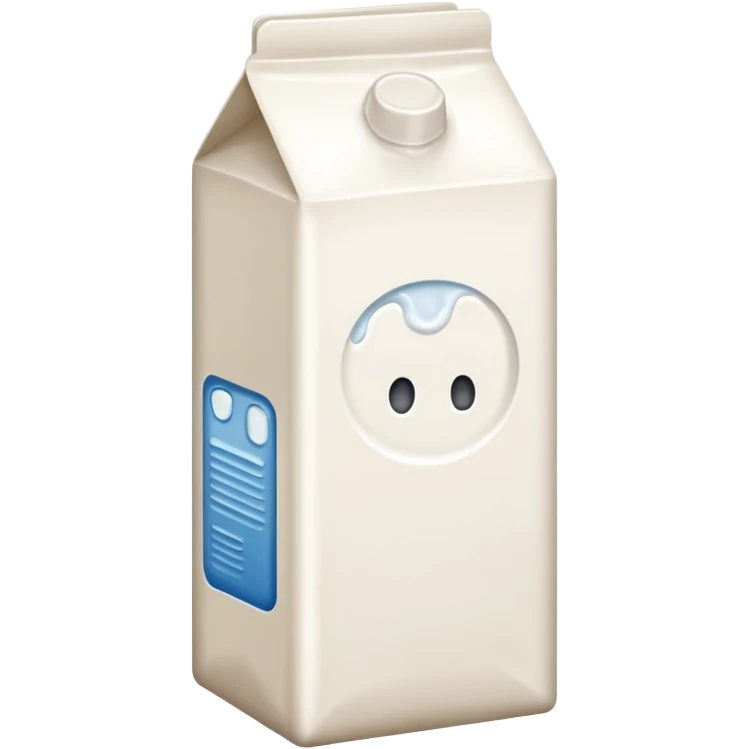 Milk out of the carton emoji
