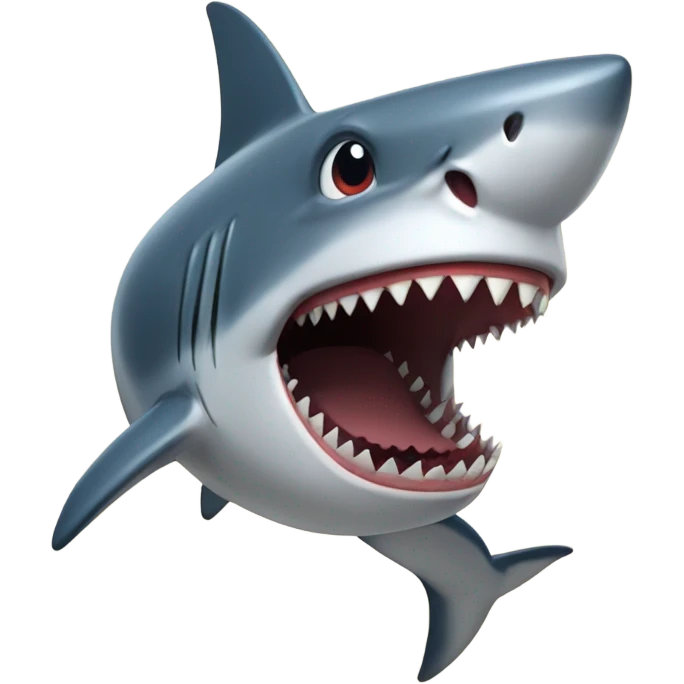 shark biting  emoji