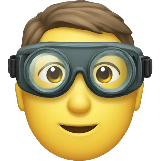 goggles for laboratory emoji