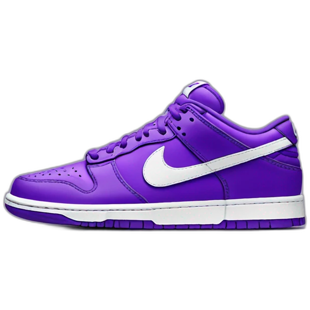 nike dunk violet emoji
