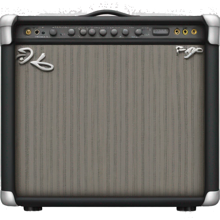 Guitar amp emoji