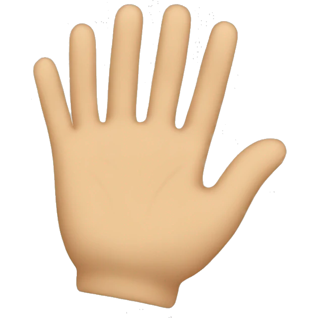 persona estrechando su mano emoji