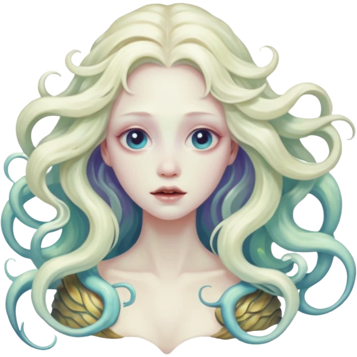 aesthetic brilliant divine lighting, oil paint  -  hieronymus bosch phantasmagoric mutated beautiful ivory sirens emoji