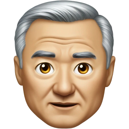photorealistic president Kazakhstan Tokaev emoji
