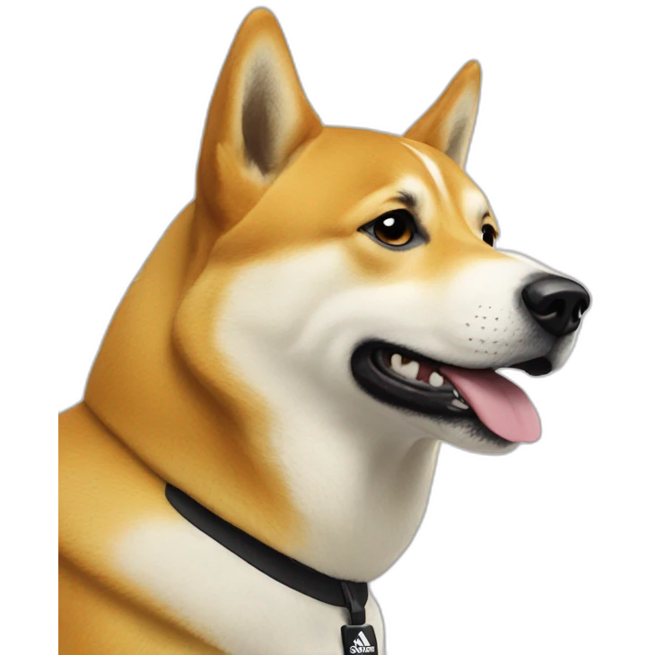 Doge in adidas godine emoji