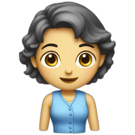 Fille fuyant garçon sale  emoji