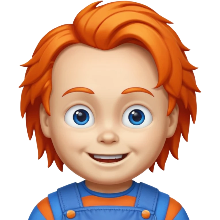 Un emojin de chuky emoji