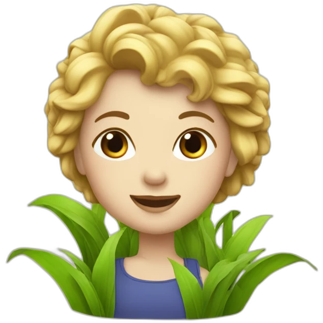 Beautés en herbe emoji