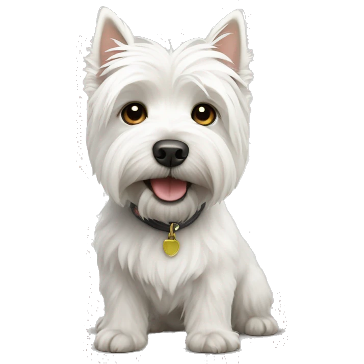 West highland white terrier emoji