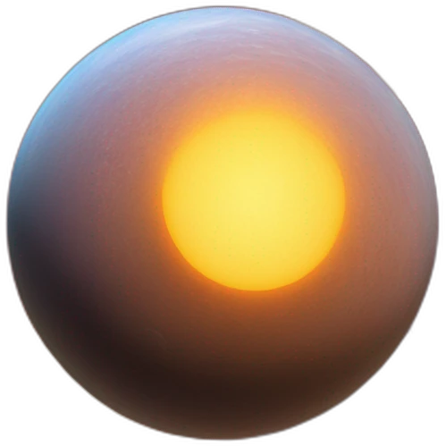 Exoplanet orbiting a sun emoji