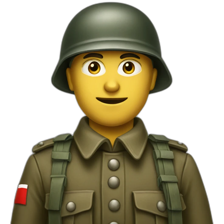 A german soldier drom 1940 emoji