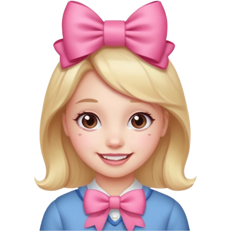 🧒🏻🎀🌸 emoji