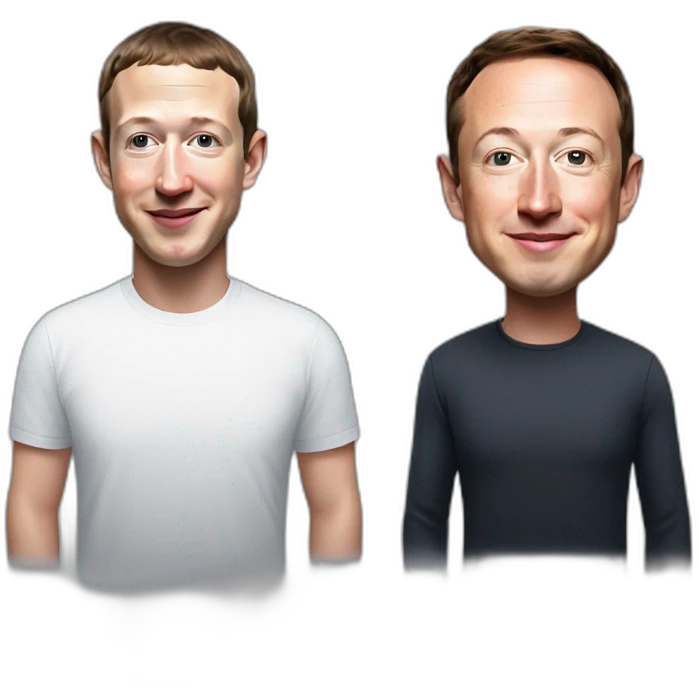Mark Zuckerberg and Elon Musk emoji