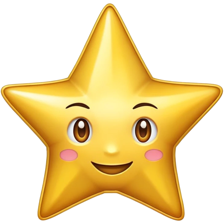 EstreLla con cara emoji