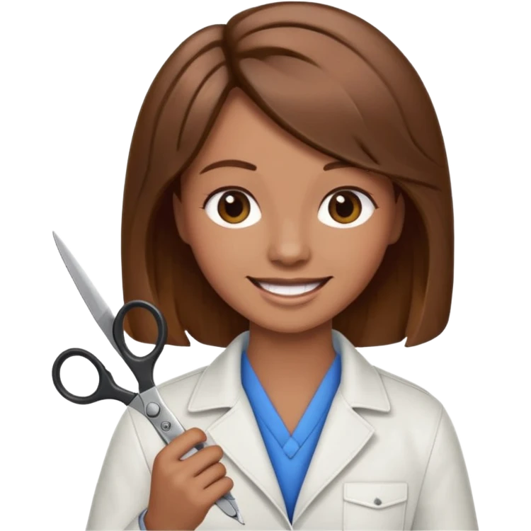 Hairdresser with scissors




 emoji