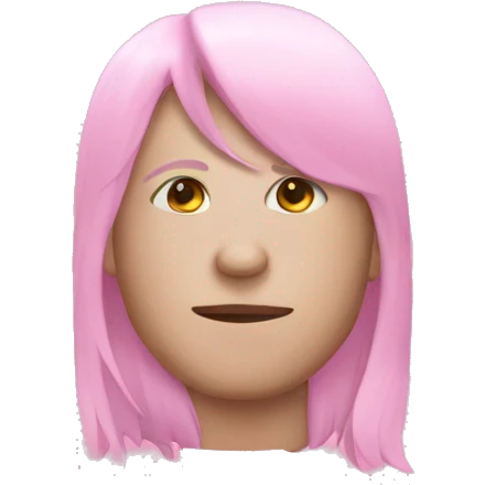 Pink tres emoji
